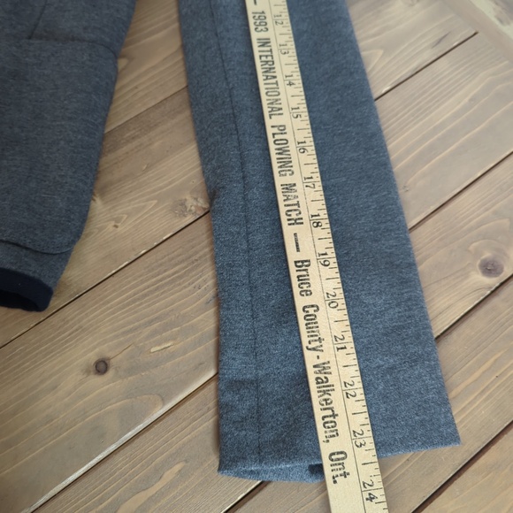 GAP Academy Heather Grey Blazer Contrast Cuff Lining - Picture 11 of 15